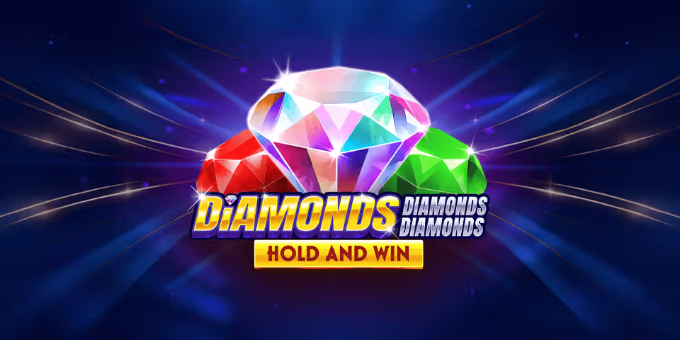 Diamonds Diamonds Diamonds Hold and Win by Booming, available for your casino platform