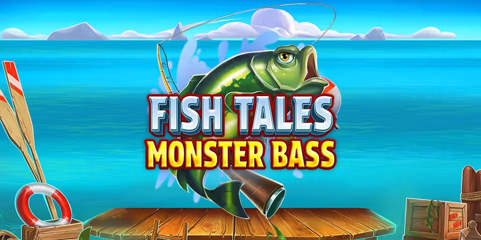 Fish Tales Monster Bass by Booming, available for your casino platform