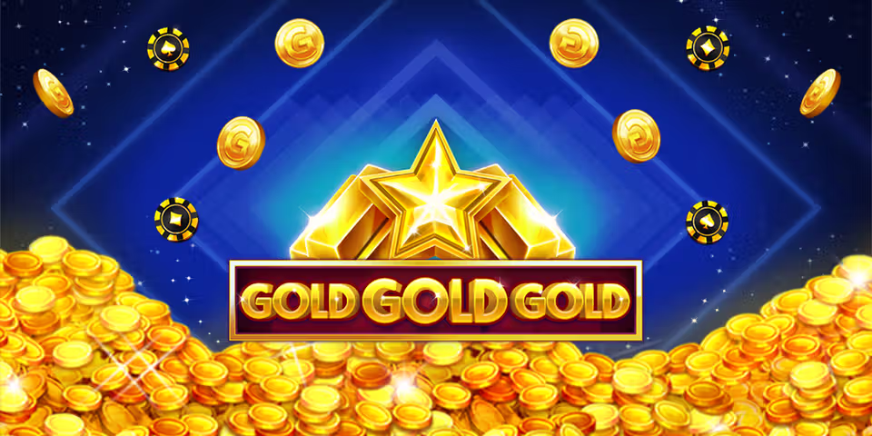 Gold Gold Gold by Booming, available for your casino platform