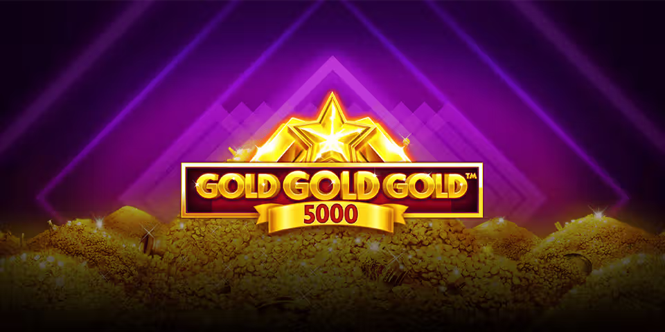 Gold Gold Gold 5000 by Booming, available for your casino platform