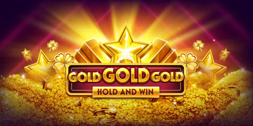Gold Gold Gold Hold and Win by Booming, available for your casino platform