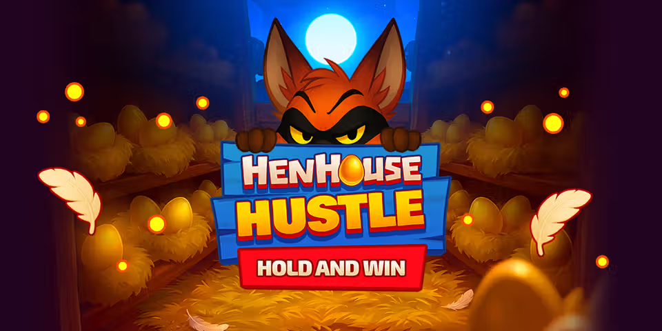 Henhouse Hustle: Hold and Win by Booming, available for your casino platform