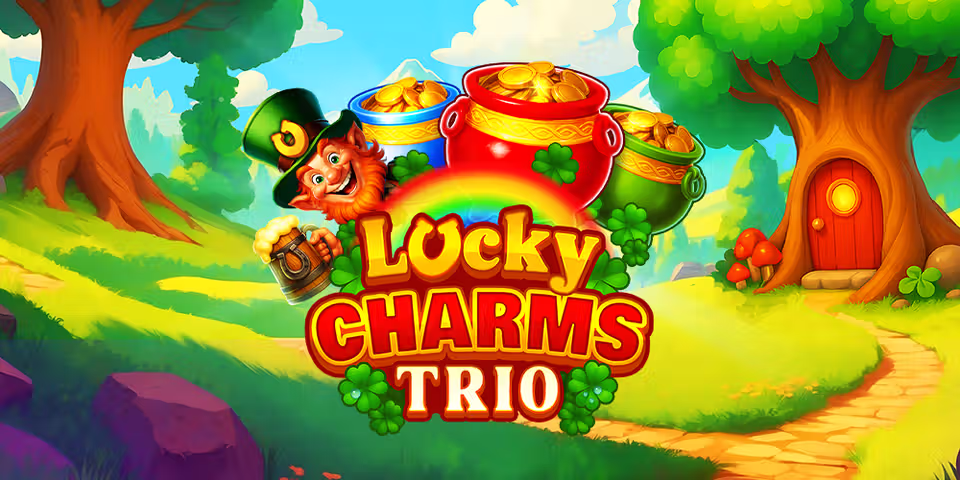 Lucky Charms Trio by Booming, available for your casino platform