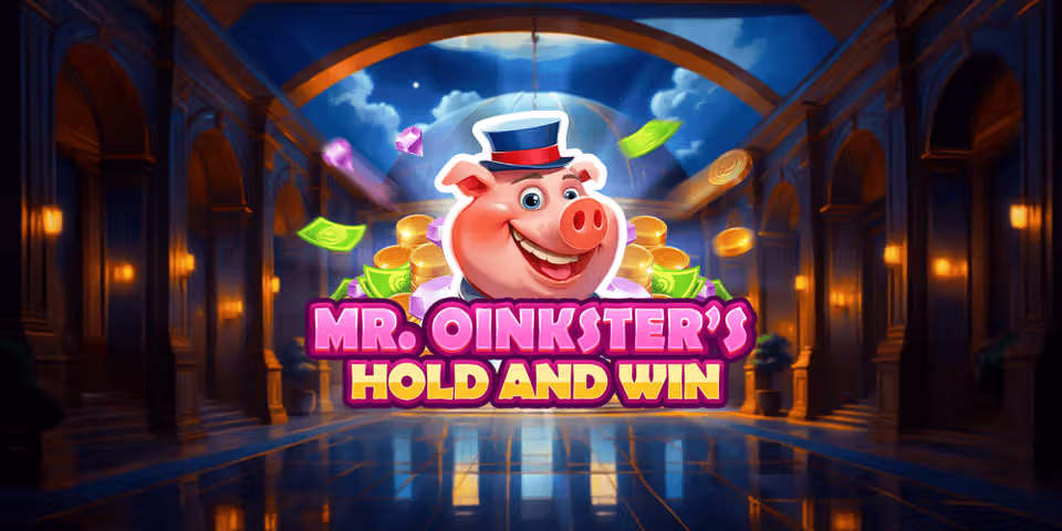 Mr. Oinkster's Hold and Win by Booming, available to add to your casino platform