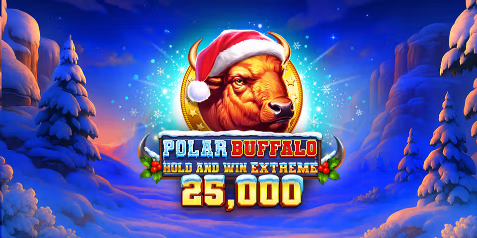 Polar Buffalo Hold and Win Extreme 25,000 by Booming, available for your casino platform