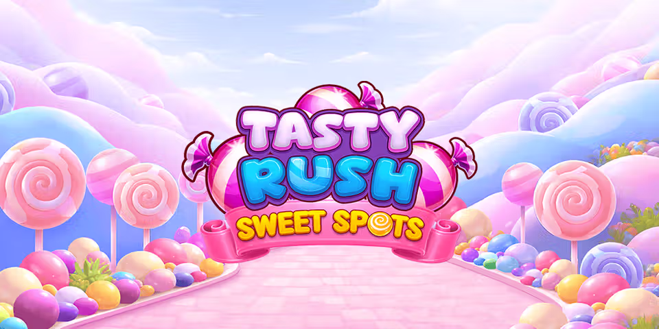 Tasty Rush Sweet Spots by Booming, available for your casino platform