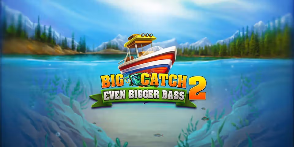 Big Catch Even Bigger Bass 2 by Blueprint, available for your casino platform