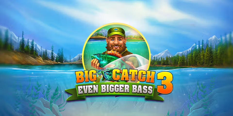 Big Catch Even Bigger Bass 3 by Blueprint, available for your casino platform
