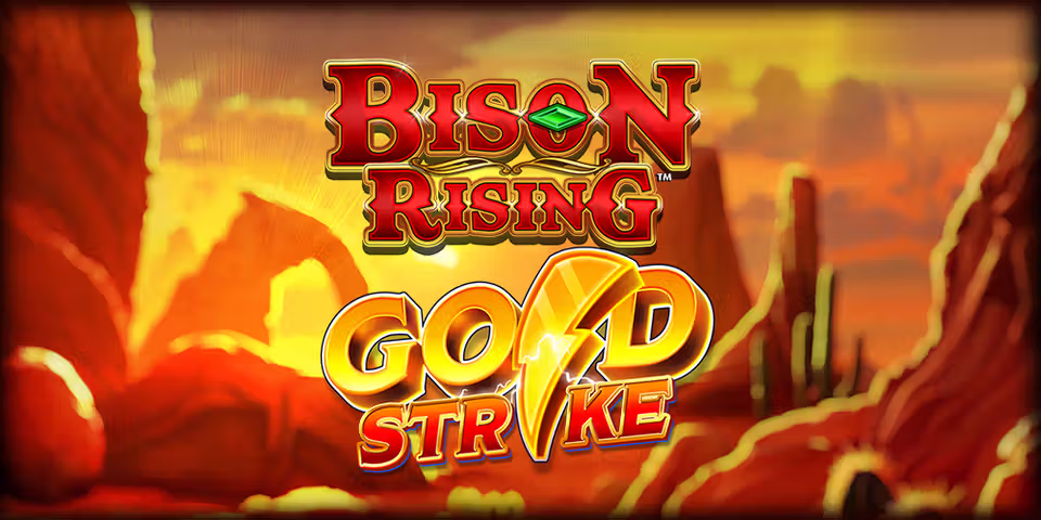 Bison Rising Gold Strike by Blueprint, available for your casino platform