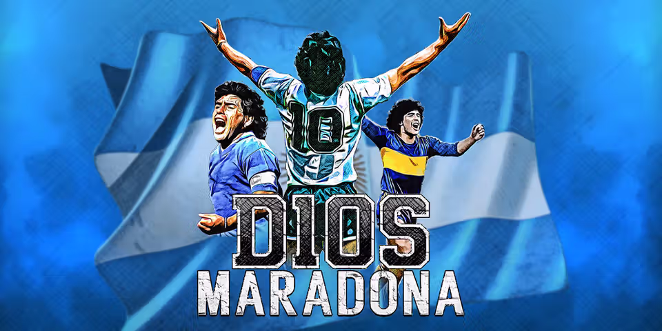 D10s Maradona by Blueprint, available for your casino platform