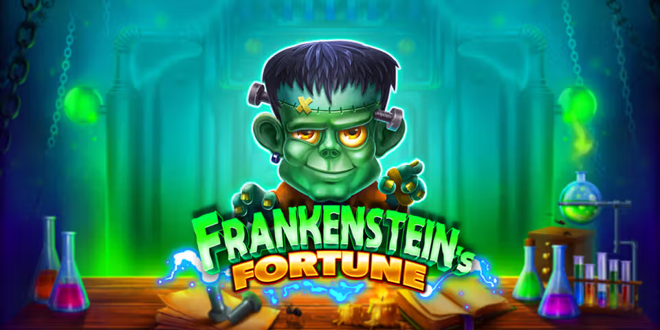 Frankenstein’s Fortune by Blueprint, available for your casino platform