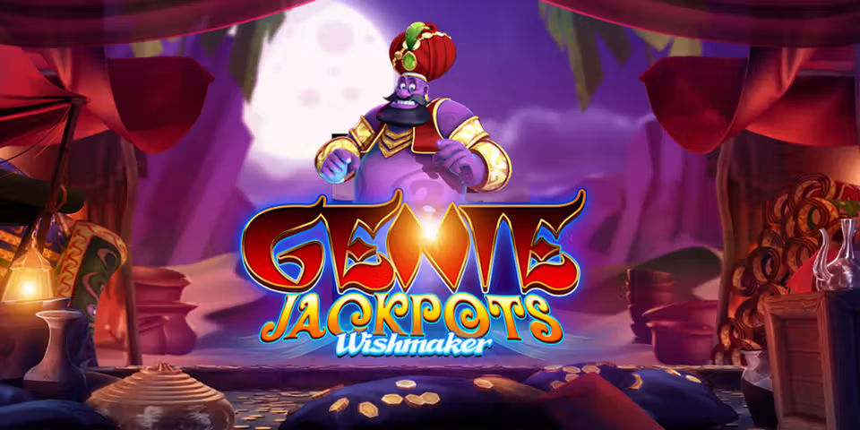 Genie Jackpots Wishmaker by Blueprint, available for your casino platform