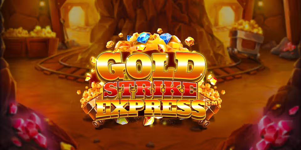 Gold Strike Express by Blueprint, available for your casino platform