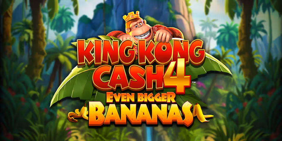 King Kong Cash Even Bigger Bananas 4 by Blueprint, available for your casino platform