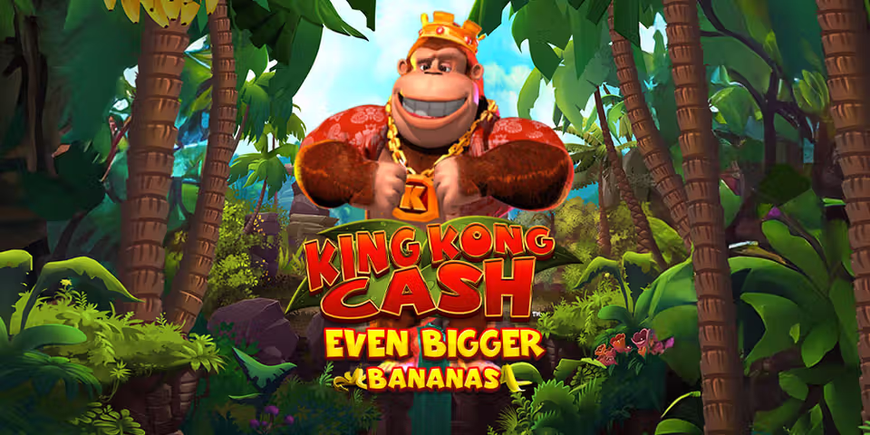 King Kong Cash Even Bigger Bananas Megaways by Blueprint, available for your casino platform