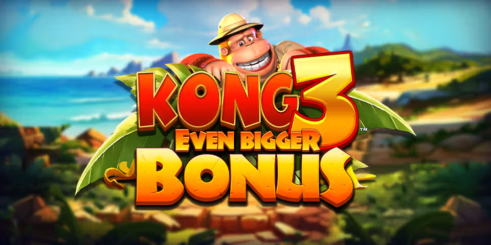 Kong 3 Even Bigger Bonus by Blueprint, available for your casino platform