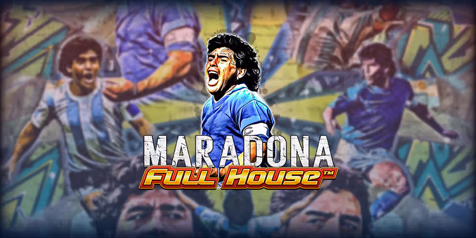 Maradona Full House by Blueprint, available for your casino platform