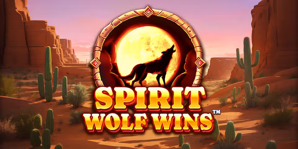 Spirit Wolf Wins by Blueprint, available for your casino platform