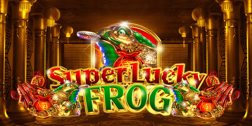 Super Lucky Frog by Blueprint, available for your casino platform