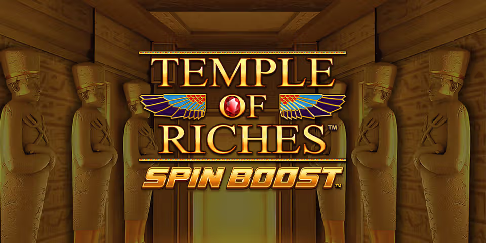 Temple of Riches Spin Boost by Blueprint, available for your casino platform