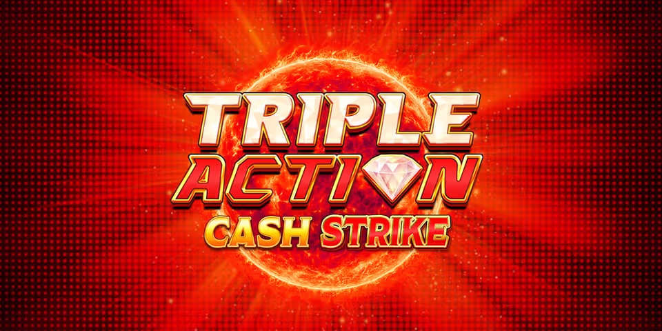 Triple Action Cash Strike by Blueprint, available for your casino platform