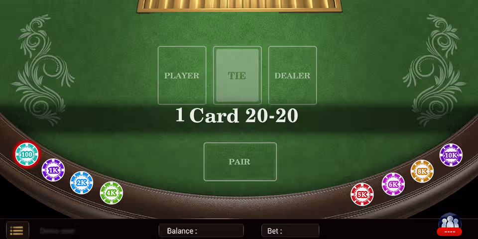 1 Card 20-20 by Brino Games, available for your casino platform