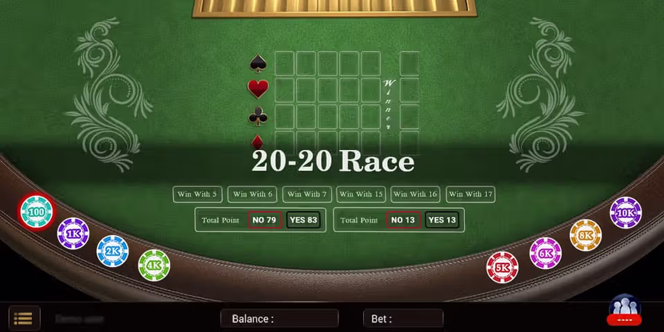 20-20 Race by Brino Games, available for your casino platform