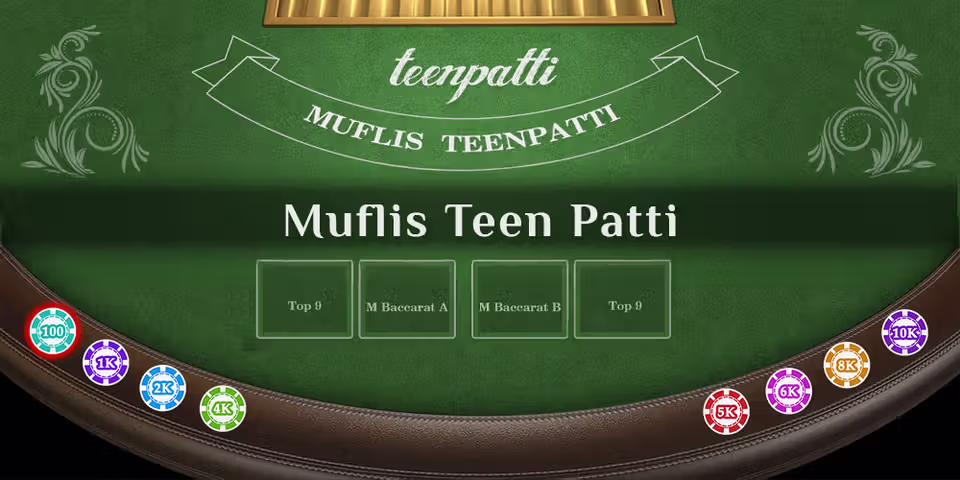 Muflis Teen Patti by Brino Games, available for your casino platform