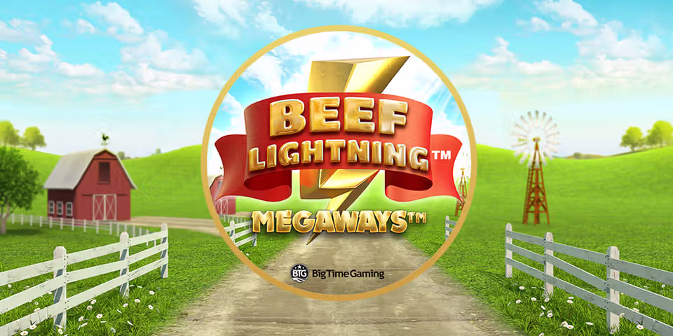 Beef Lightning Megaways by Big Time Gaming, available for your casino platform
