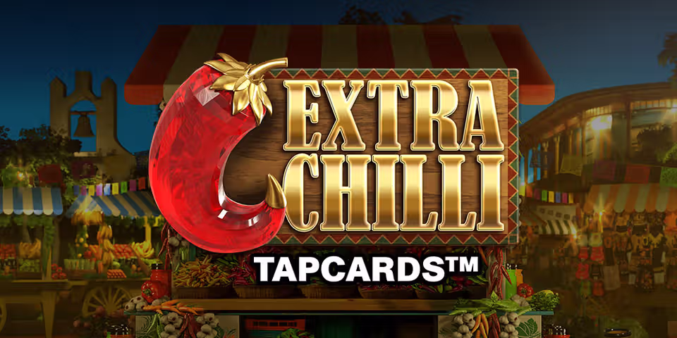 Extra Chili Tapcards by Big Time Gaming, available for your casino platform