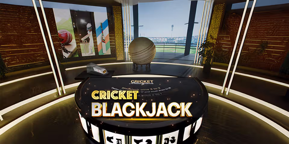 Cricket Blackjack by ICONIC21, available for your casino platform