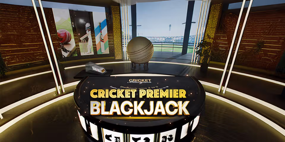 Cricket Premier Blackjack by ICONIC21, available for your casino platform