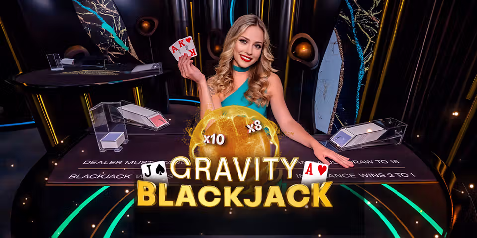 Gravity Blackjack by ICONIC21, available for your casino platform