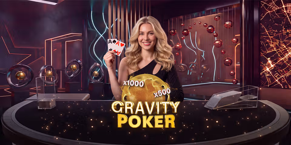 Gravity Poker by ICONIC21, available for your casino platform