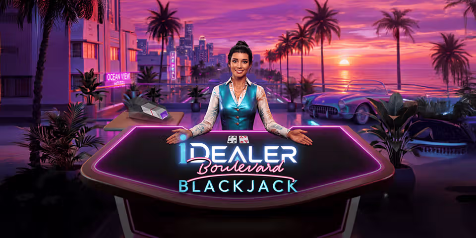 iDealer Boulevard Blackjack by ICONIC21, available for your casino platform