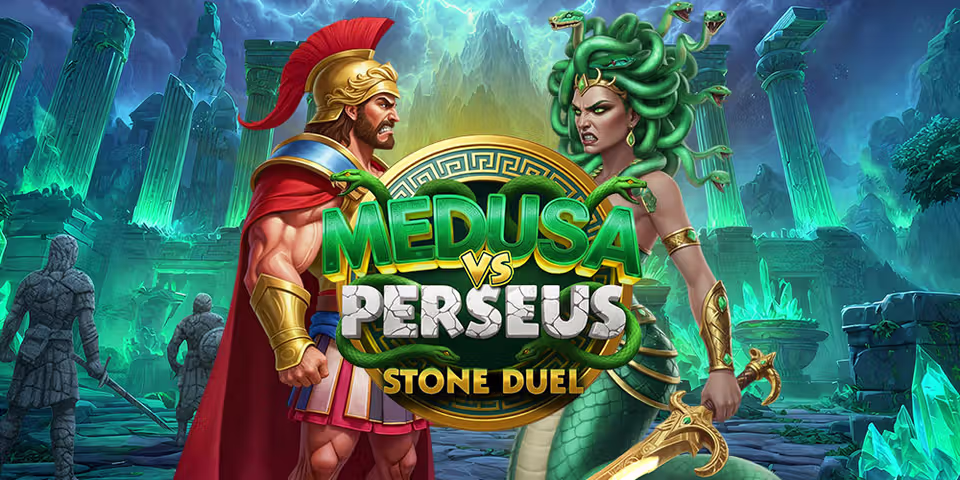 Medusa VS Perseus: Stone duel by ICONIC21, available for your casino platform