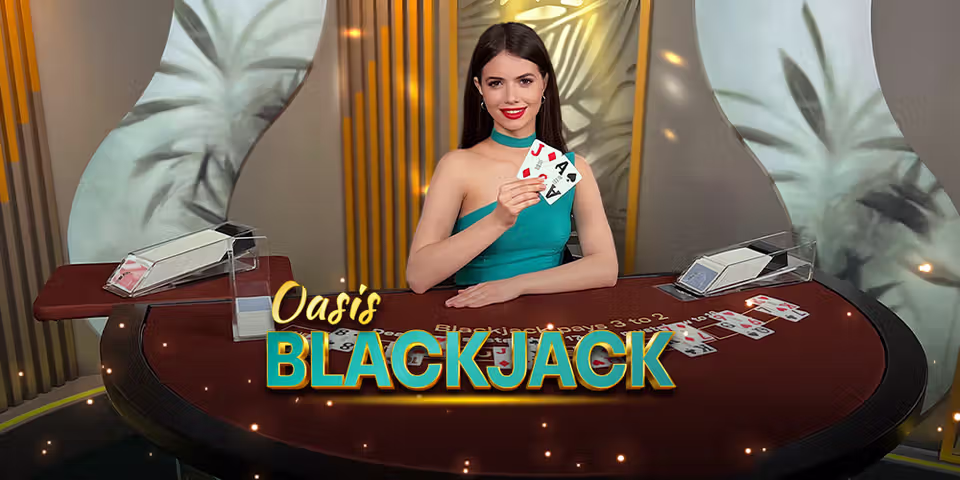 Oasis Blackjack by ICONIC21, available for your casino platform