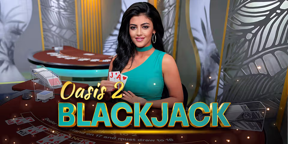Oasis Blackjack 2 by ICONIC21, available for your casino platform