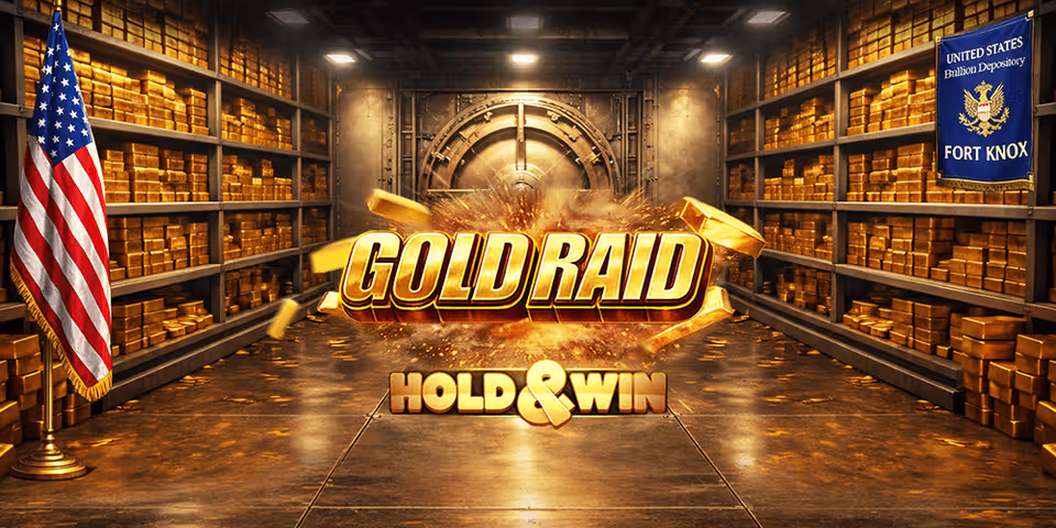 Gold Raid Hold & Win by Betgames, available for your casino platform