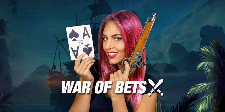 War of Bets by Betgames, available for your casino platform