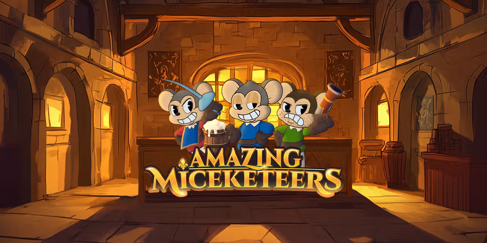 Amazing Miceketeers by Bullshark, available for your casino platform