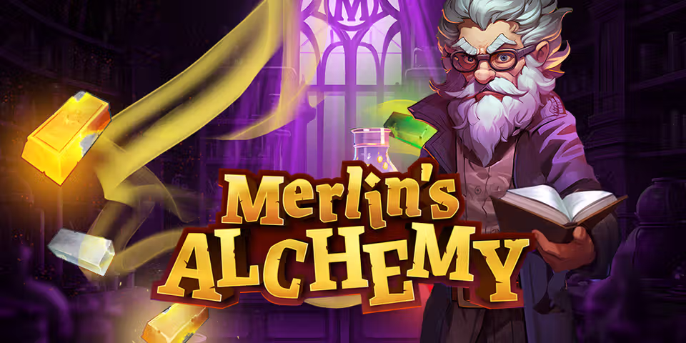 Merlin's Alchemy by Bullshark, available for your casino platform