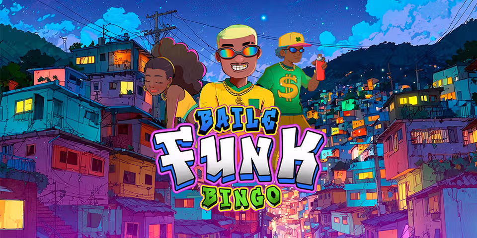 Baile Funk Bingo casino game by Caleta