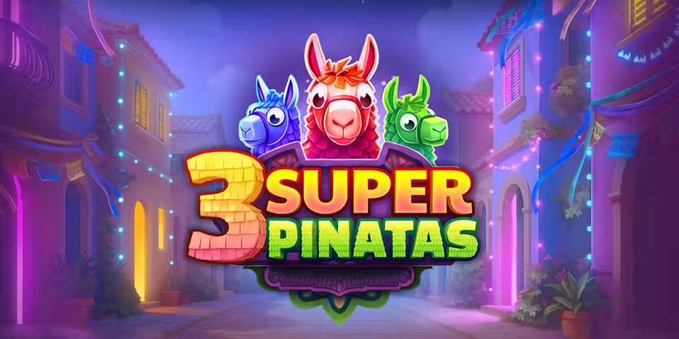 3 Super Pinatas by Clawbuster, available for your casino platform