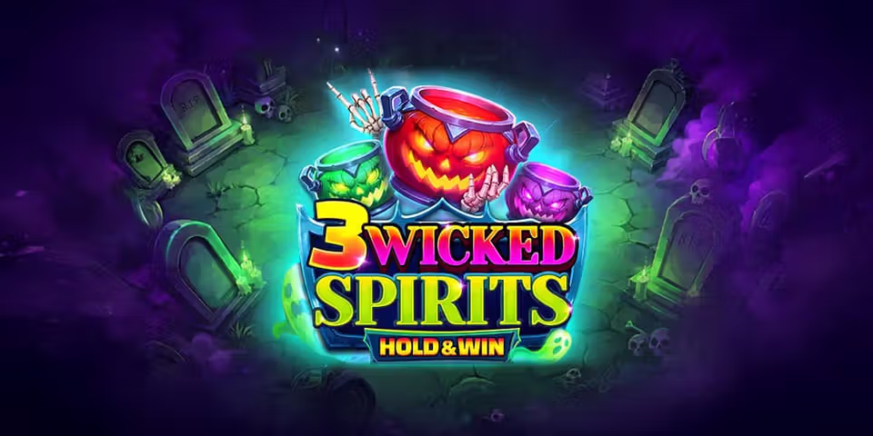 3 Wicked Spirits: Hold & Win by Clawbuster, available for your casino platform