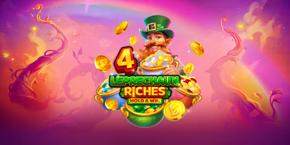 4 Leprechaun Riches: Hold&Win by Clawbuster, available for your casino platform