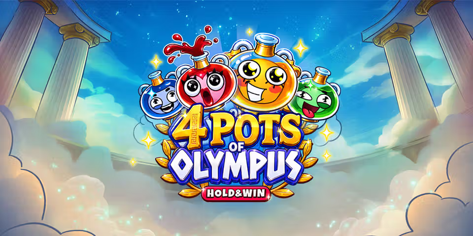 4 Pots of Olympus: Hold&Win by Clawbuster, available for your casino platform