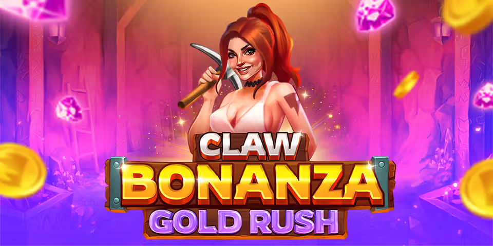Claw Bonanza: Gold Rush by Clawbuster, available for your casino platform