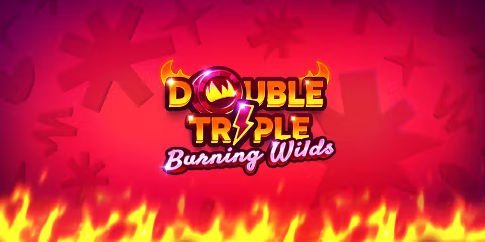 Double Triple Burning Wilds by Clawbuster, available for your casino platform