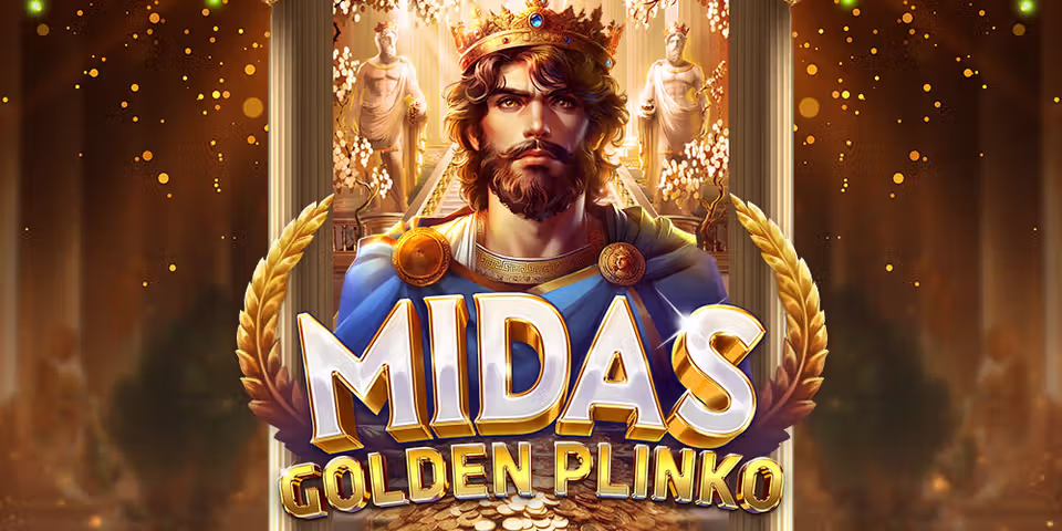 Midas Golden Plinko by Clawbuster, available for your casino platform